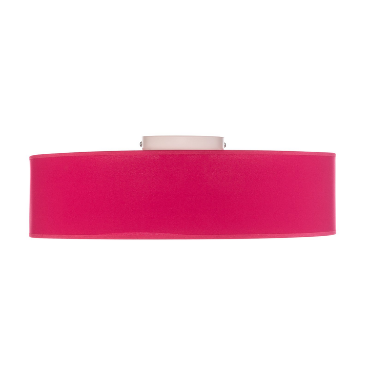 Euluna Roller Deckenlampe Deckenleuchte Lampe Leuchte Led Pink ø 50 Cm Textil B-Ware - 5905317601641