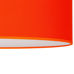 B-Ware Euluna Roller Decke Stoffschirm Orange ø 50 Cm Deckenlampe Lampe Leuchte Spot