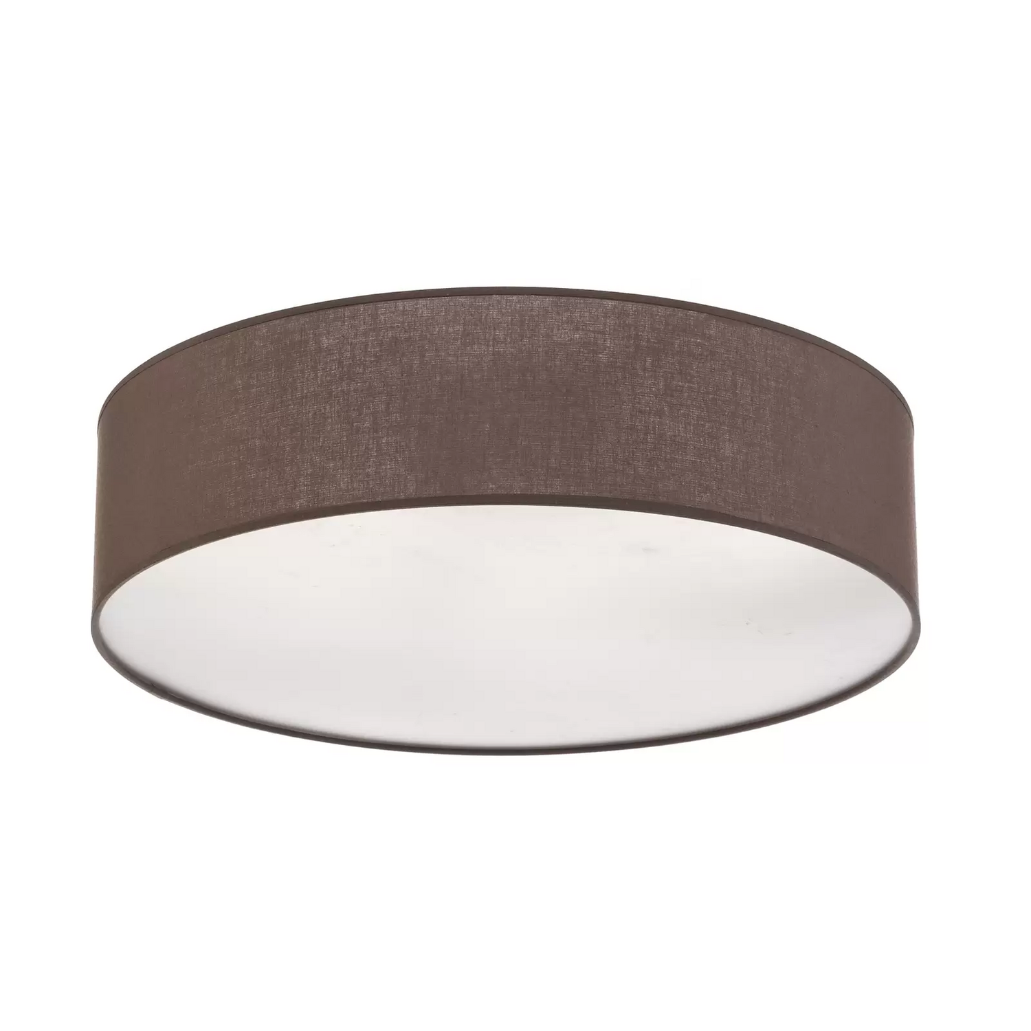 B-Ware Euluna Roller Decke Deckenlampe Deckenleuchte Lampe Stoffschirm Erdfarben ø50cm - 5905317601702