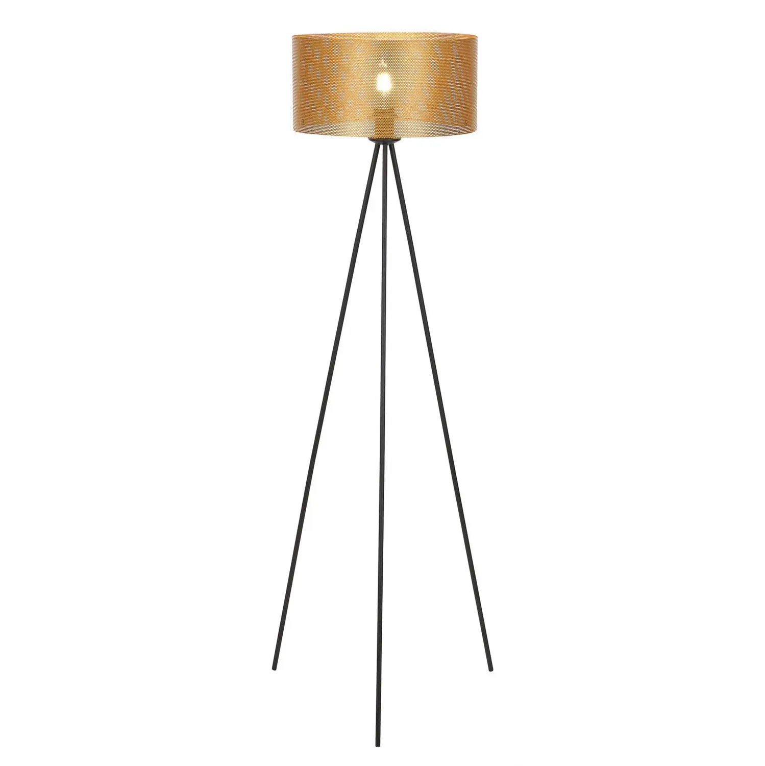 B-Ware Euluna Stehleuchte Zofia Stehlampe Lampe Goldfarben Beleuchtung Wohnzimmer - 4251911787771