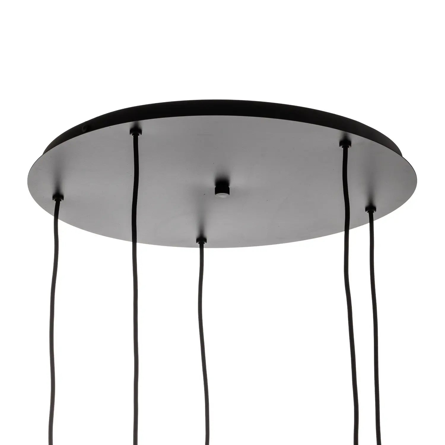 B-Ware Euluna Pendelleuchte Hängelampe Svala Rondell Rauchgrau Schwarz Glas E27 Led - 4251911797589