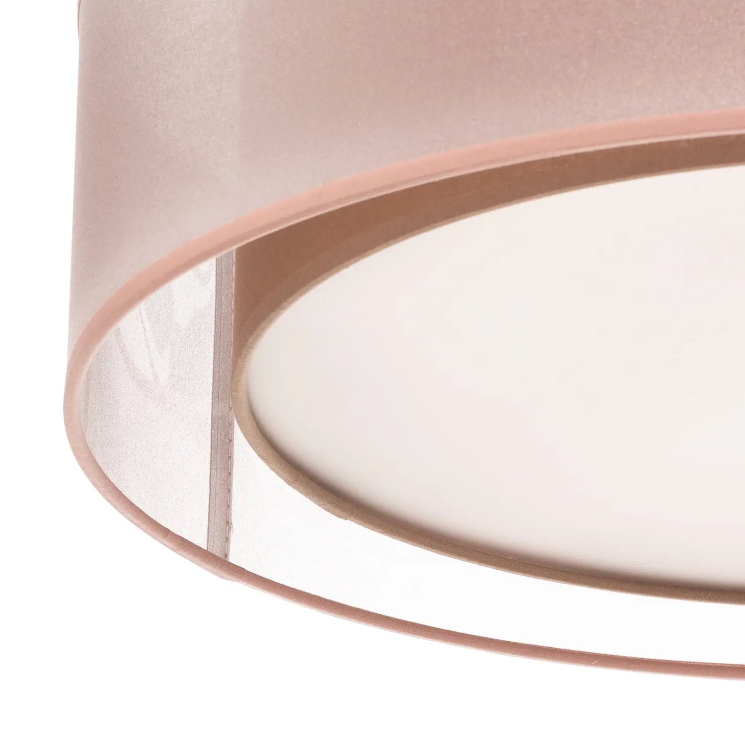 B-Ware Euluna Deckenlampe Deckenleuchte Tibu ø50cm Textil Lampe Leuchte Cappuccino  - 5905317601795