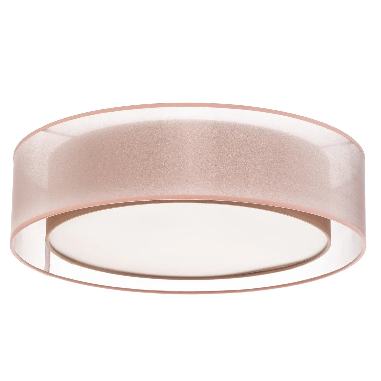 B-Ware Euluna Deckenlampe Deckenleuchte Tibu ø50cm Textil Lampe Leuchte Cappuccino  - 5905317601795