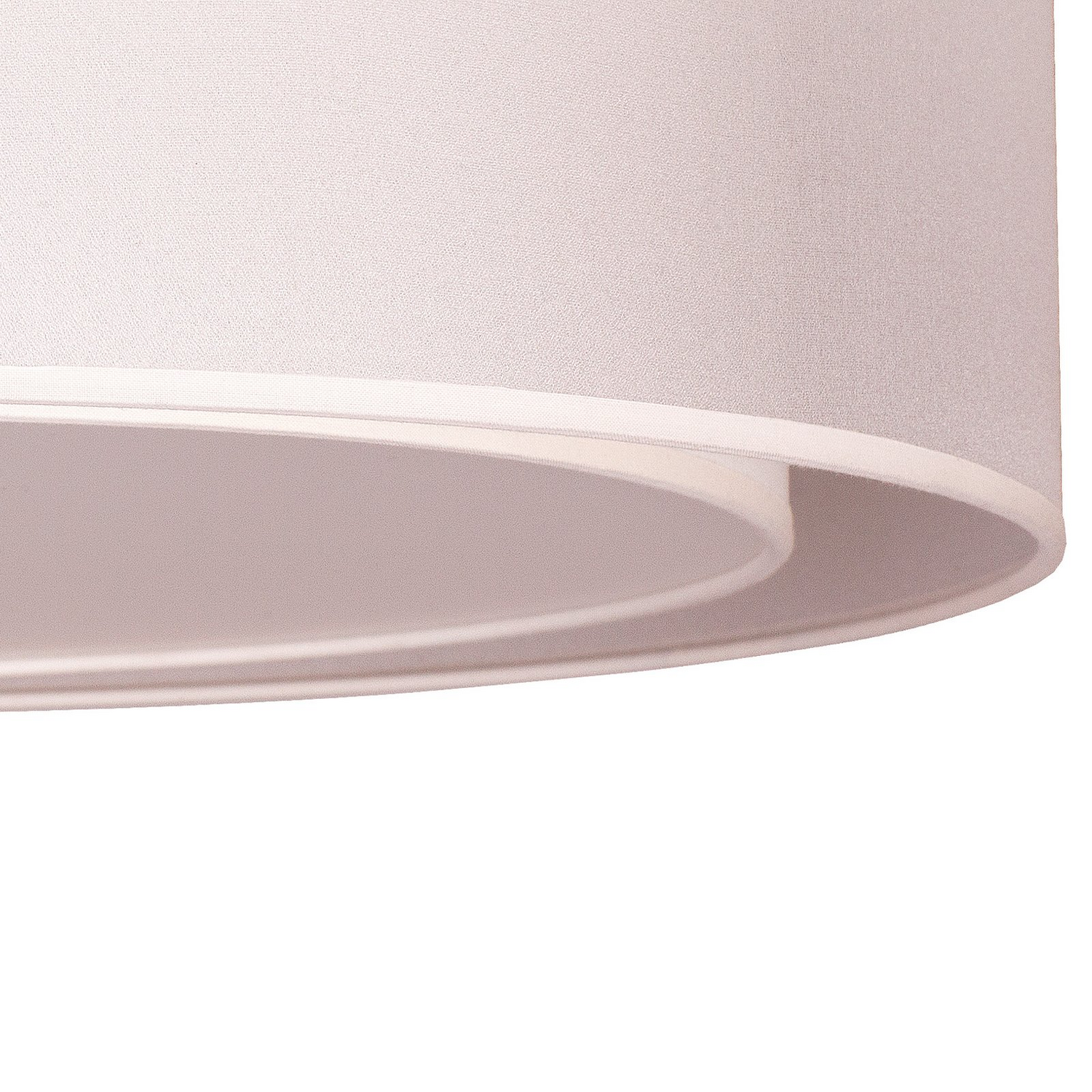 Euluna Tibu Deckenleuchte Lampe Textil Leuchte ø50cm Ecru Deckenlampe Spot Licht B-Ware