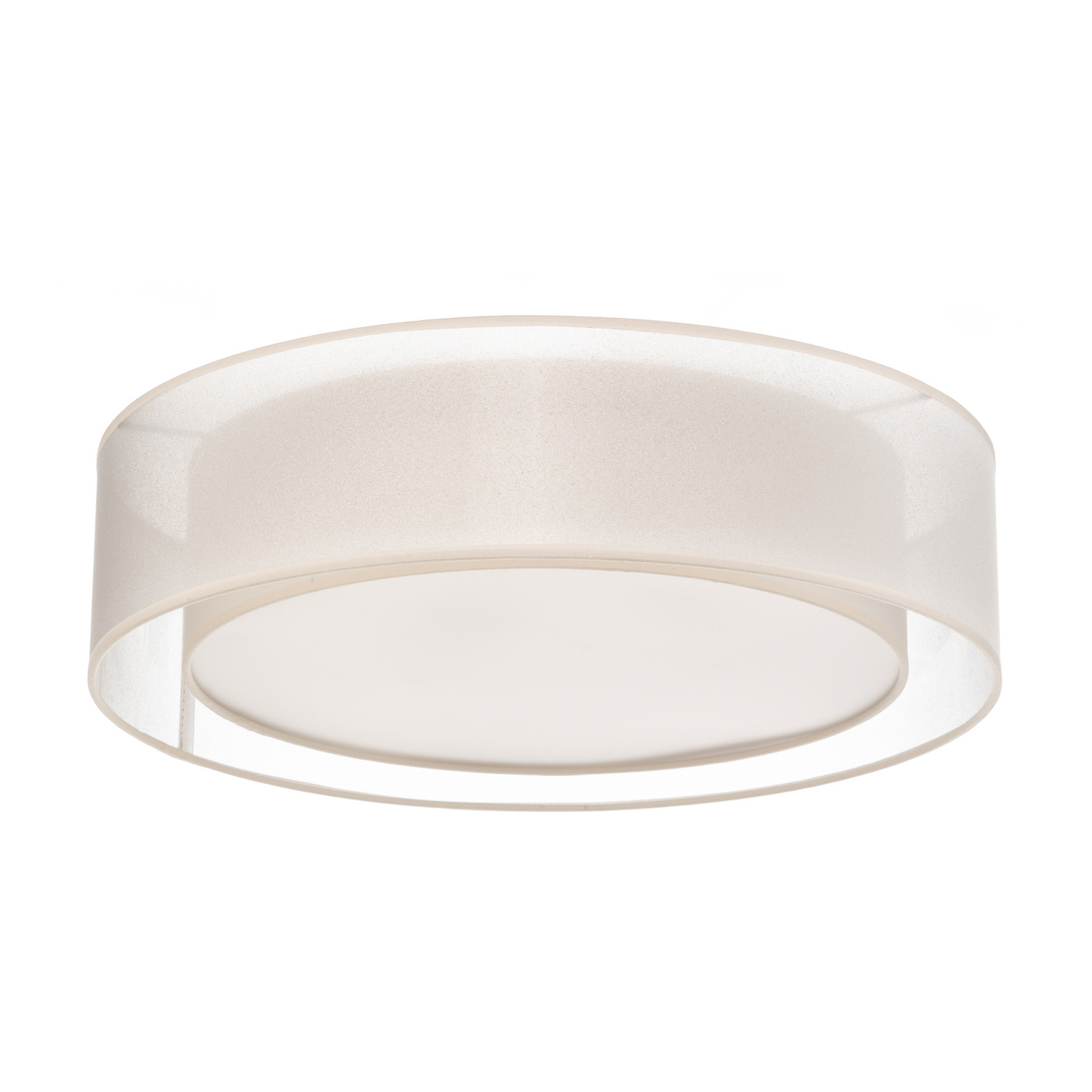 B-Ware Euluna Tibu Deckenleuchte Lampe Textil Leuchte ø50cm Ecru Deckenlampe Spot Licht - 5905317601771