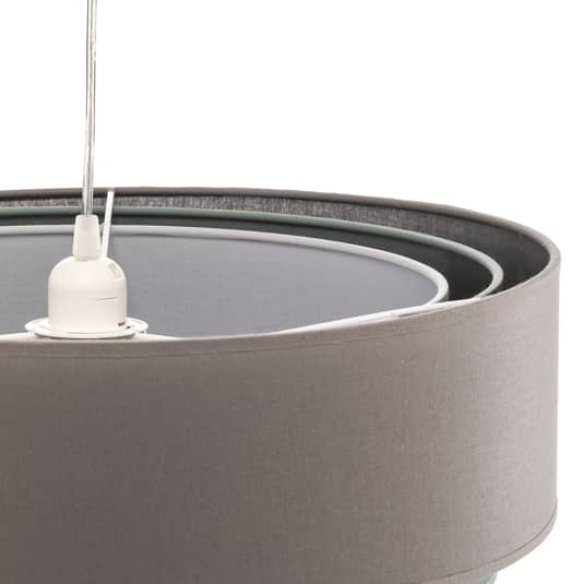 B-Ware Euluna Hängeleuchte Hängeleuchte Lampe Leuchte Trio Beige Aquamarin écru ø45 - 5902860189909