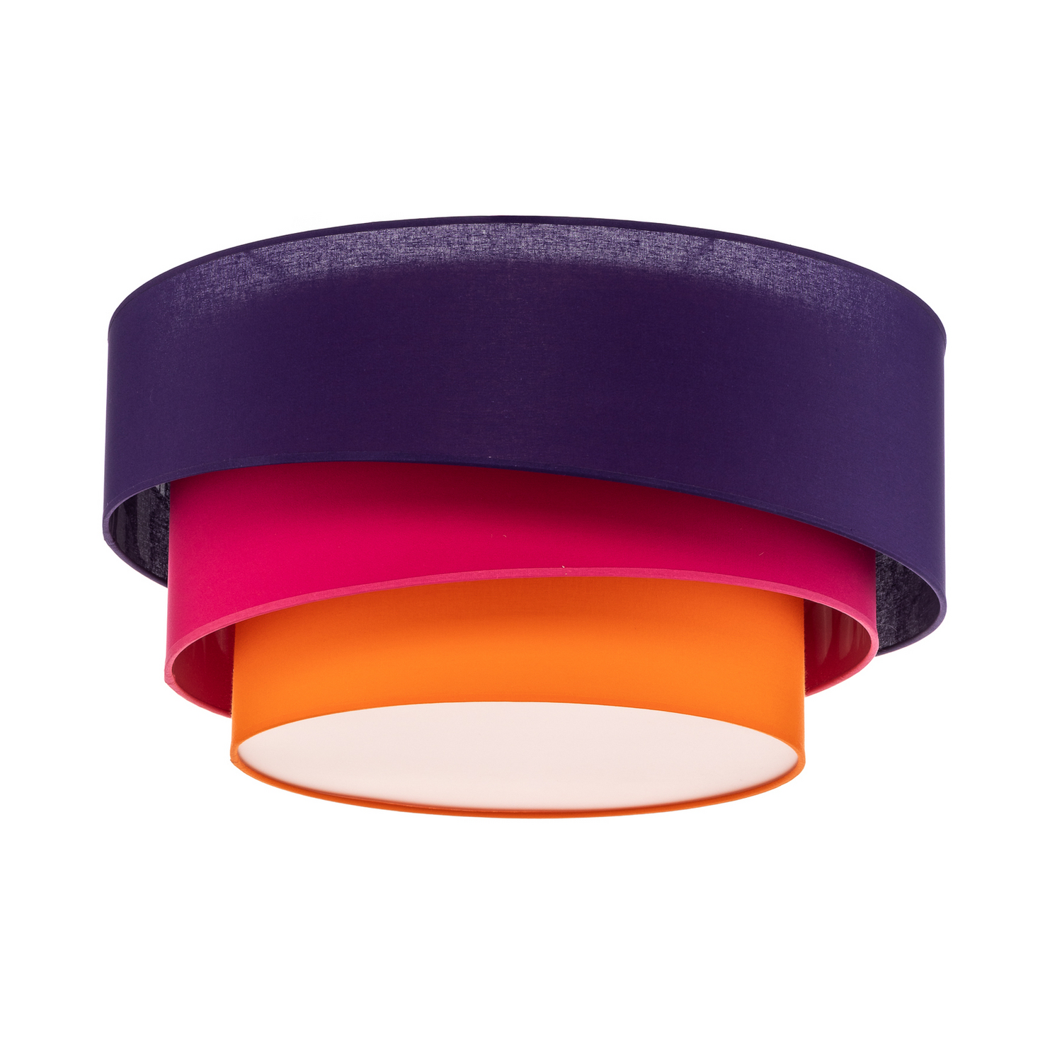 Euluna Deckenlampe Trio Max Deckenleuchte Lampe ø60 Cm Violett Pink Orange B-Ware - 5905317601580