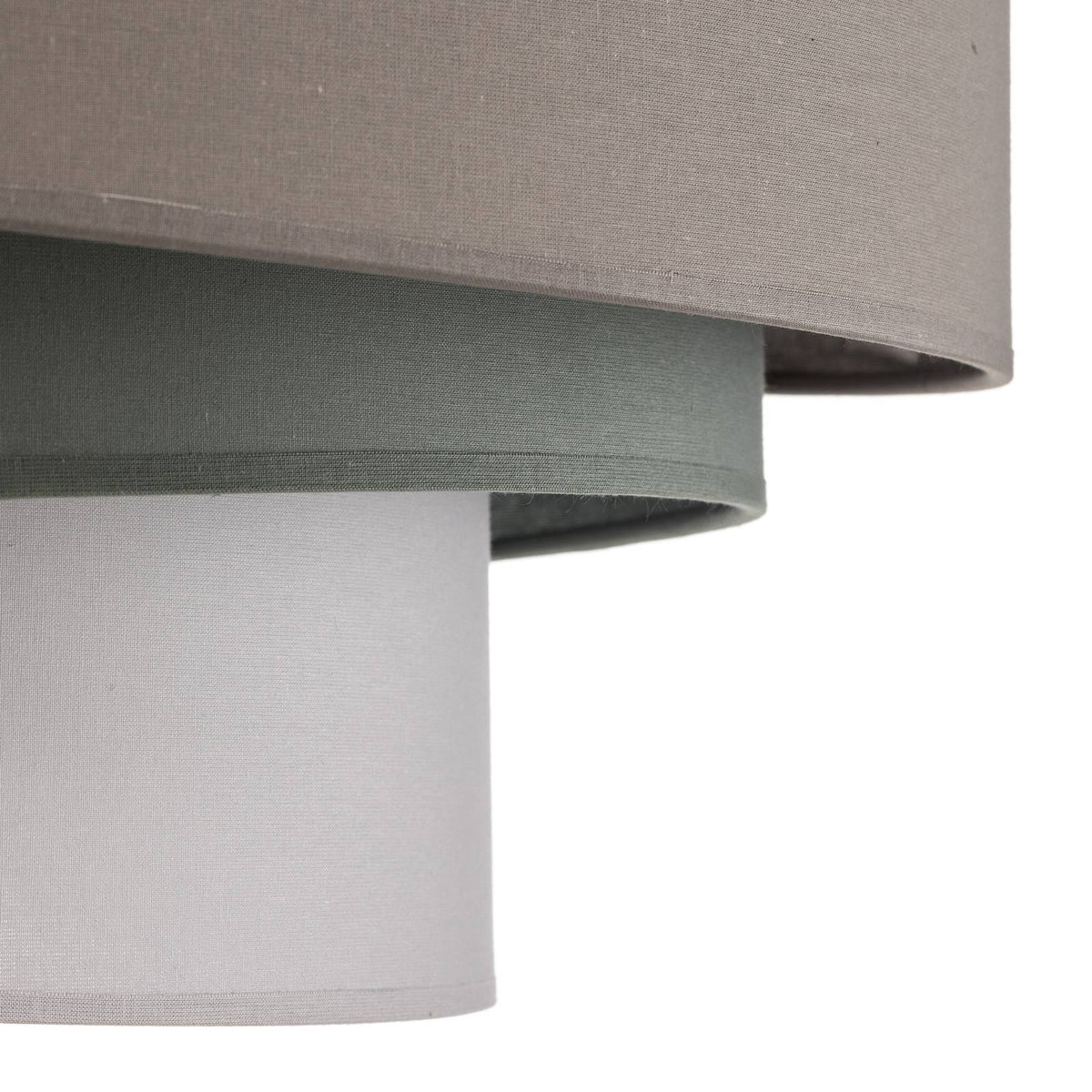 Euluna Deckenleuchte Trio monocolor Deckenlampe Lampe Leuchte mit Stoffschirm - 5903689182676
