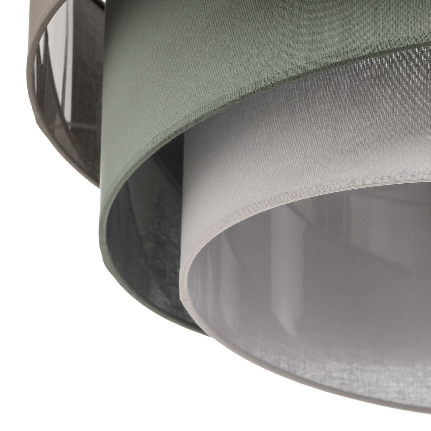 B-Ware Euluna Deckenleuchte Trio Monocolor Deckenlampe Lampe Leuchte Mit Stoffschirm - 5903689182676