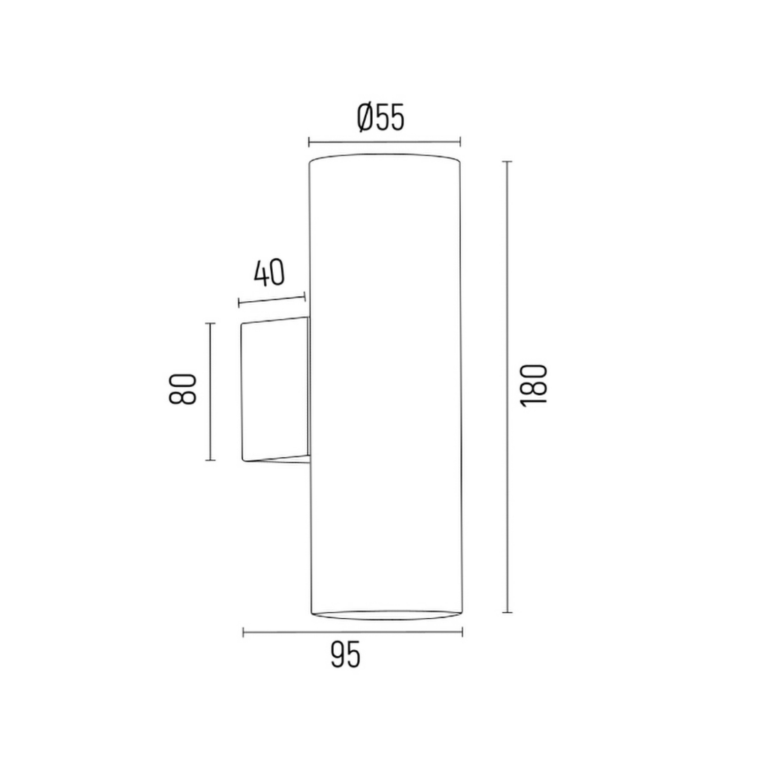 B-Ware Euluna Marion Wandlampe Zweiflammig Messing Wandleuchte Leuchte Lampe 2 Stück - 4251911797466