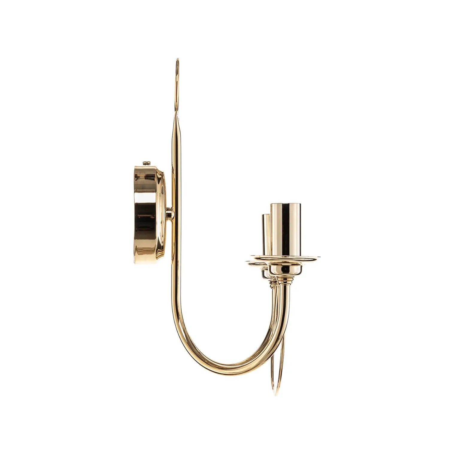 B-Ware Euluna Wandleuchte Wandlampe Retro Gold Stahl Schalter Beleuchtung 2 Flg - 4251911799958