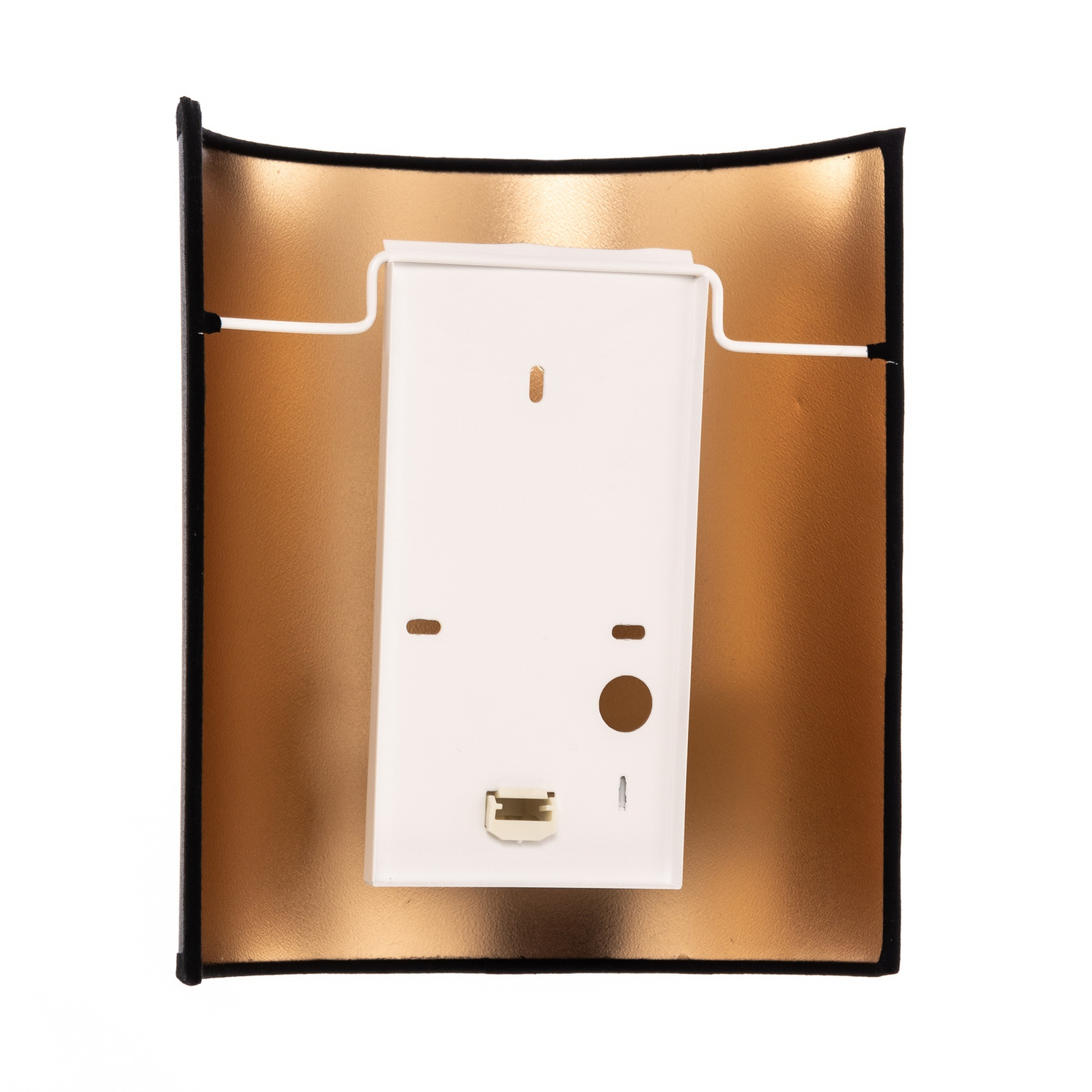 Euluna Wandleuchte Leuchte Lampe Schwarz Gold Metall E27 Austauschbar Dimmbar B-Ware - 5905317600712