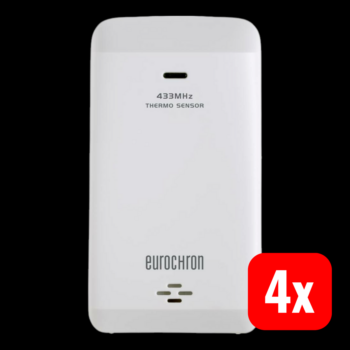 Eurochron Zusatzsensor Thermo sensor EPTES-D1 Funk Thermologger 4 STÜCK - 4053199982165