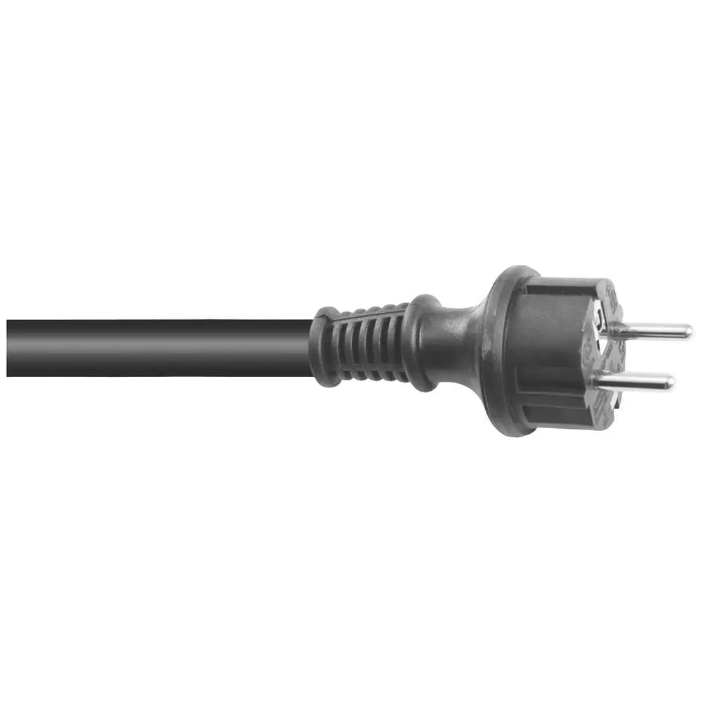 B-Ware Eurolite Verlängerungskabel Strom Kabel Schwarz 5m Kupplung Stecker 3fach  - 4026397532975