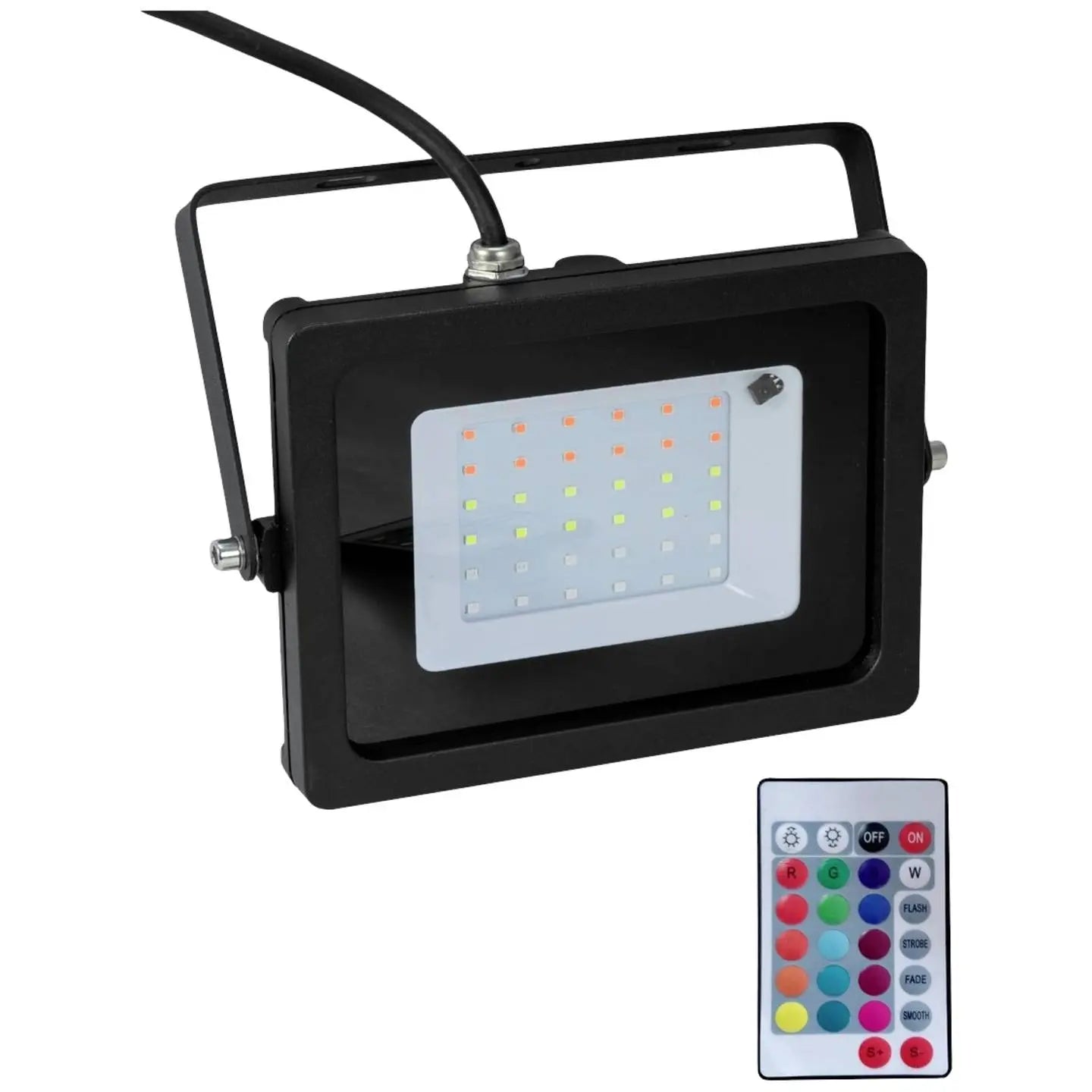 B-Ware Eurolite Led Fluter Strahler Rgb Flutlicht Außen Scheinwerfer Schwarz - 4026397680621