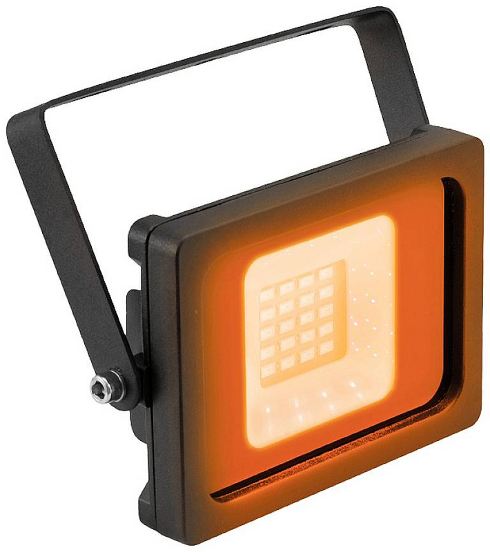 Eurolite Led Strahler Outdoor Scheinwerfer Orange Fluter Wetterfest Ip65 Lampe B-Ware - 4026397692921