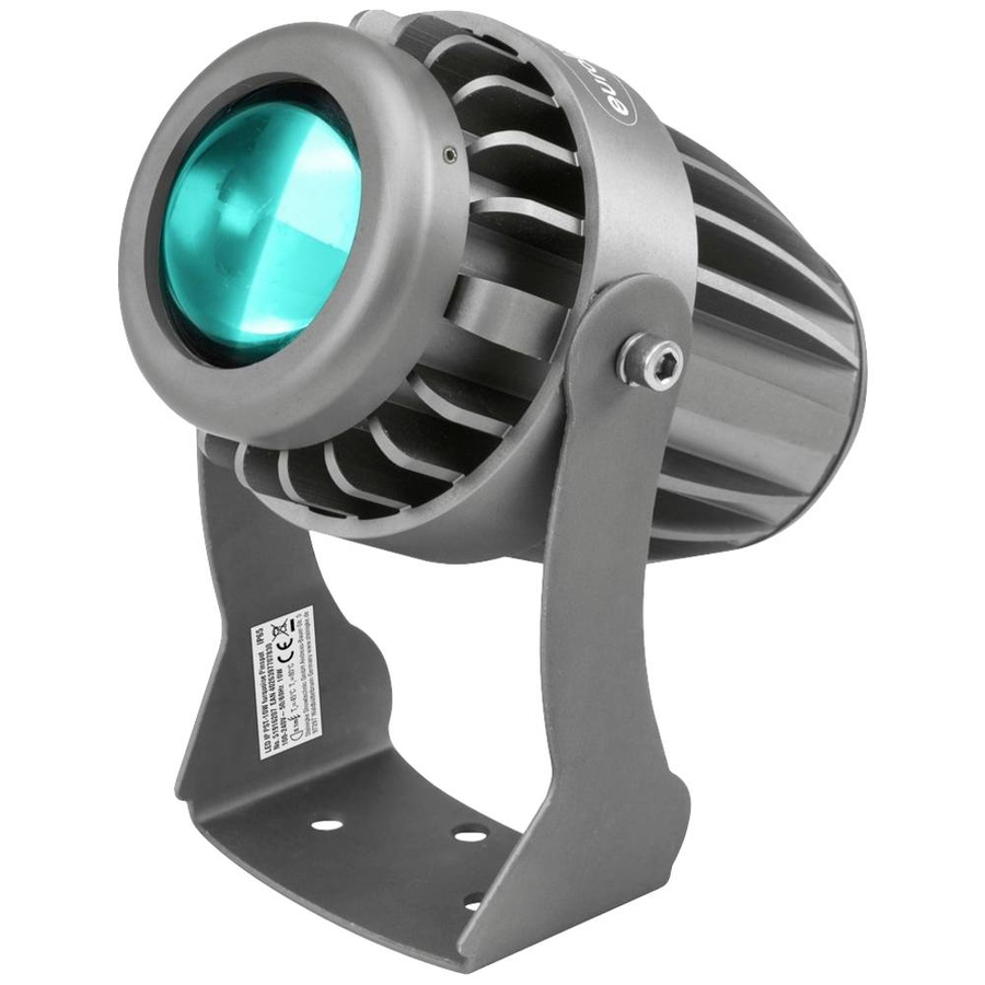 Eurolite Led Pinspot Strahler Led Ip Pst 10 W Türkis Anzahl Le Ds 1 10 W Schwarz B-Ware - 4026397707830