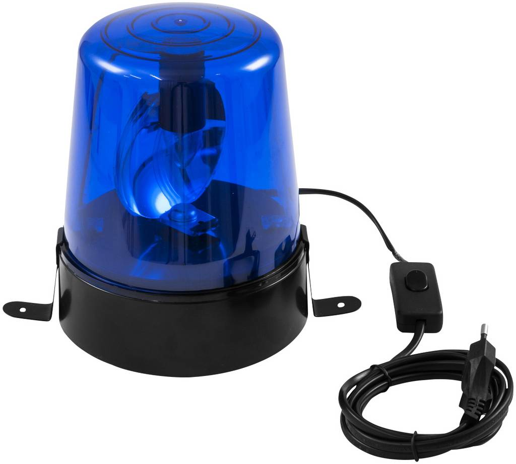 B-Ware Eurolite Led Polizeilicht Leuchtmittel 1 Blaulicht Leuchte Polizei 2 Stück - 4026397647358
