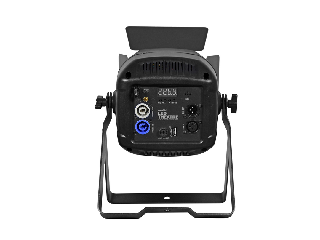 Eurolite Scheinwerfer Theaterlampe Bühne Led Strahler Rgb/Ww 100 W Schwarz B-Ware - 4026397685909