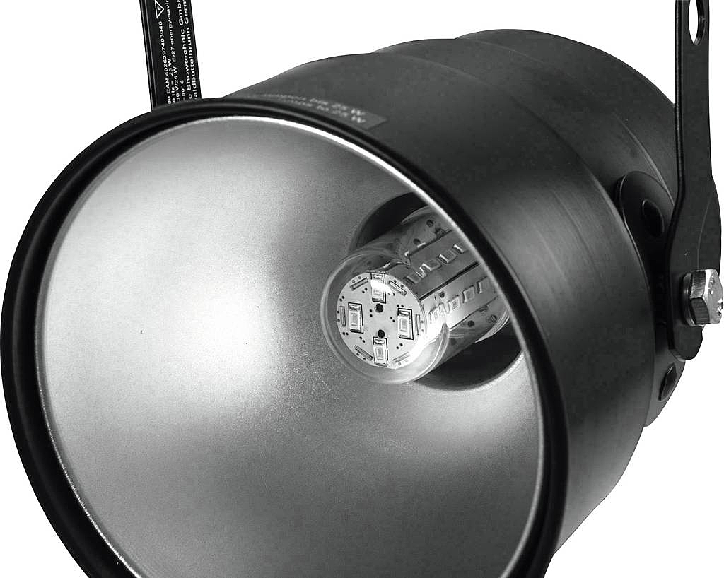B-Ware Eurolite Uv Spot Led 5 W Ip20 1 Flammig Schwenkbar Inkl. Leuchtmittel Schwarz - 4026397629828