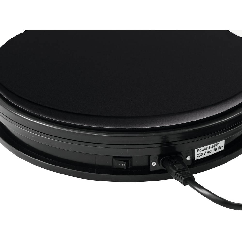 B-Ware Europalms 25 Cm Tot 25 Kg Schwarz Drehteller Rotierender Teller - 4026397576023