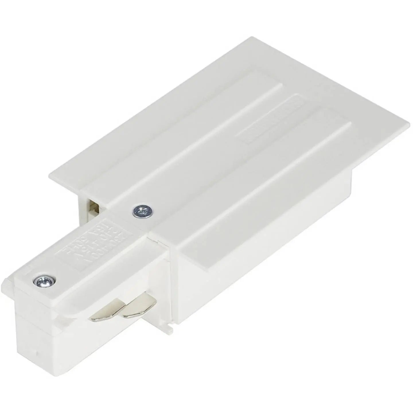 B-Ware Eutrac 3 P Einspeiser Stromschiene Schiene Weiss L Hauptanschluss  - 4024163200172