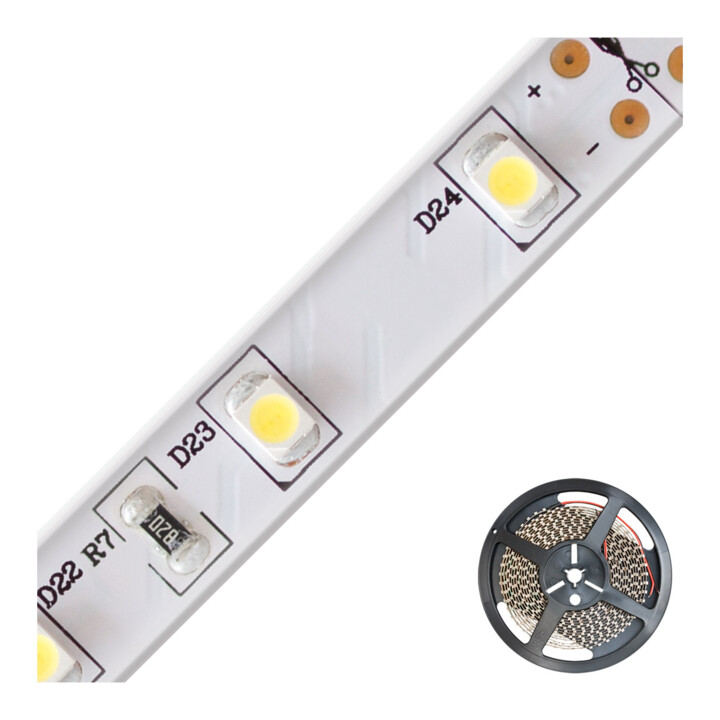 B-Ware Evn Lichttechnik Led Strip Band Leuchtstreifen 5m 3000 K 24 V Ip67 Weiß Flexibel