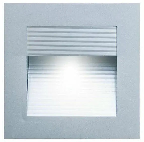 B-Ware Evn Led Wandeinbauleuchte Einbaulampe Aluminium Weiss 6000 K P2140 1,2 W 90 Mm