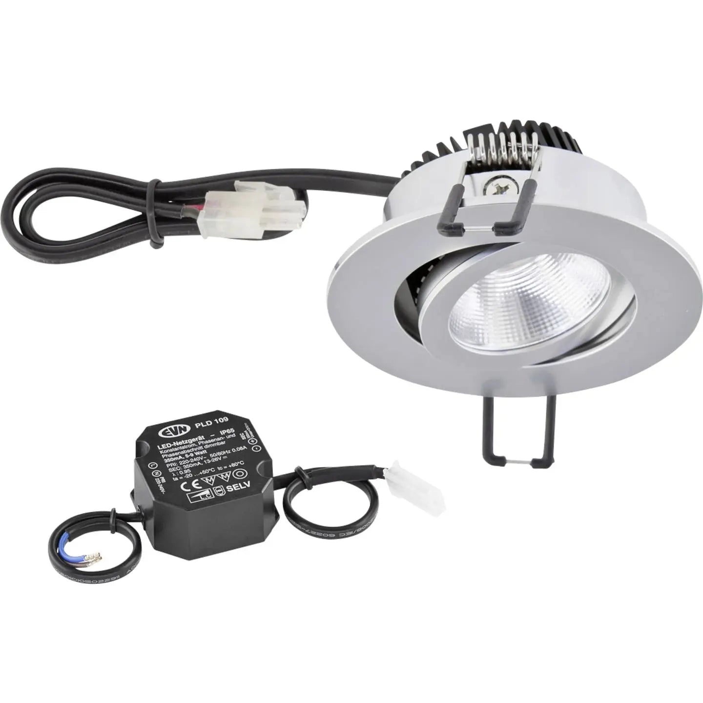 B-Ware Evn Einbauleuchte Deckenspot Led Warmweiß Chrom Fest Verbaut Leuchte Möbelb15 - 4037293009867