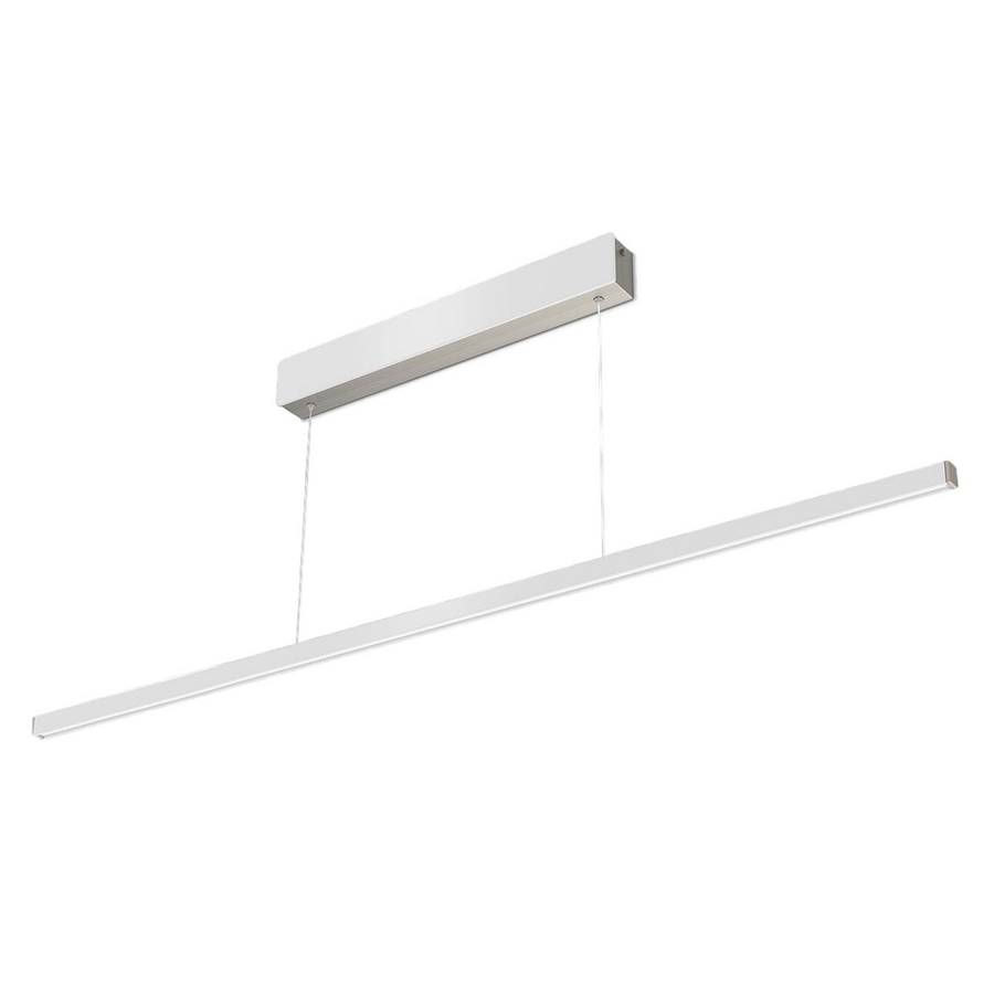 Evotec Led Hängeleuchte Pendelleuchte Orix Weiß 120cm Fernbedienung Aluminium B-Ware - 4012676161301