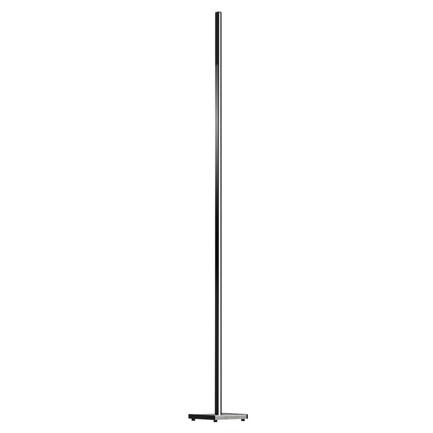Evotec Stehleuchte Lampe Led Orix Schwarz Fernbedienung 180 Cm Nickel Leuchte B-Ware