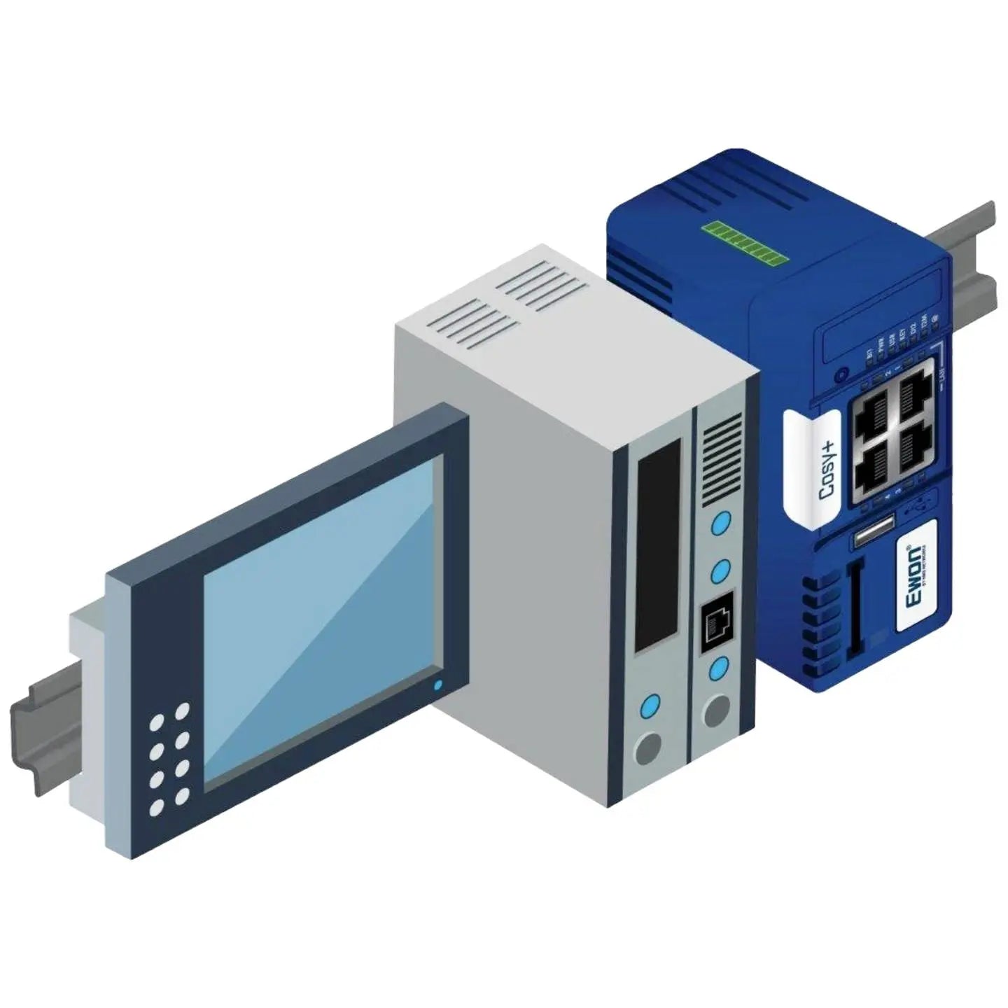 B-Ware Ewon Cosy+ Wifi Fernwartungsrouter Router Vpn Gateway Wlan Hms Industrial - 2050008468010
