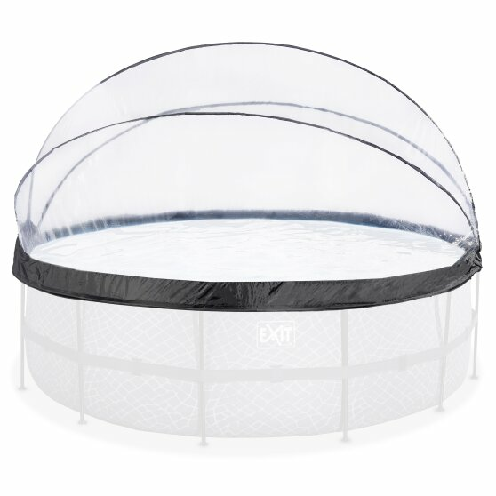 Exit Pool Abdeckung Sonnendach Pool Transparent Poolüberdachung ø450cm B-Ware - 8720088262351