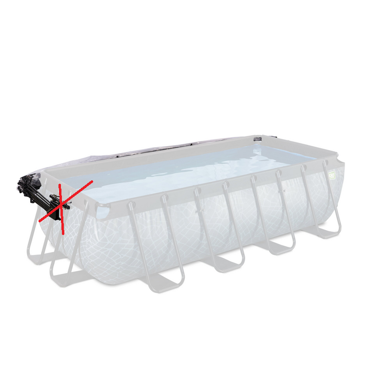 Exit Poolabdeckung Poolplane Poolabdeckung 400x200cm Universell B-Ware - 8720791611446