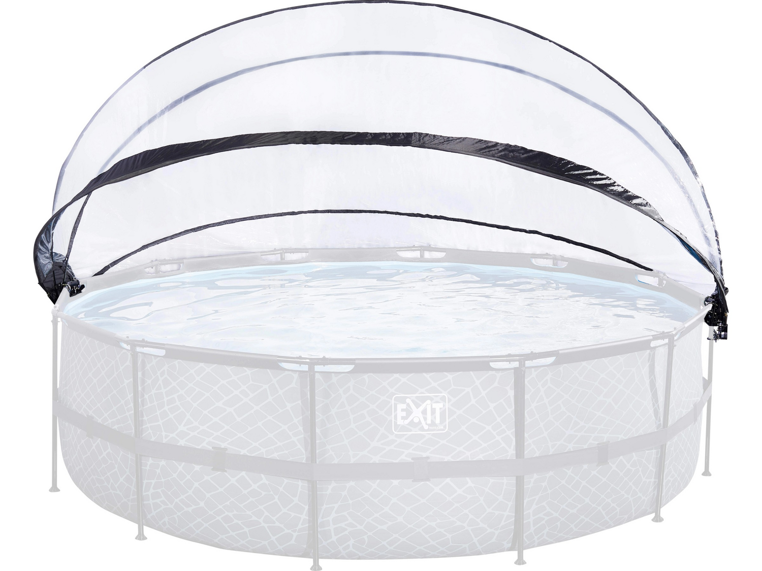 B-Ware Exit Toys Pool Abdeckung Plane Poolabdeckung Rund ø 488 Cm Poolplane Pool  - 8720088267073