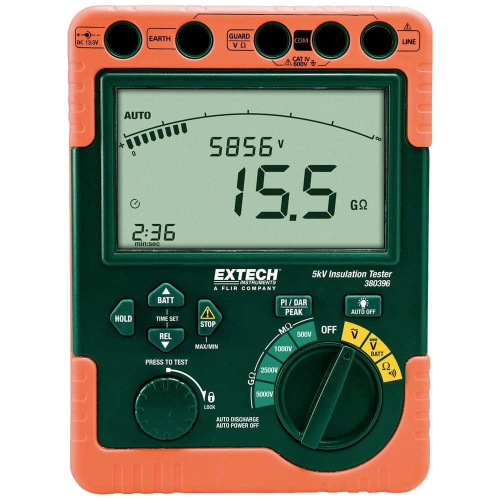 Extech 380396 Isolationsmessgerät Hochspannungsisolationstester Defektware D-Ware - 793950803967