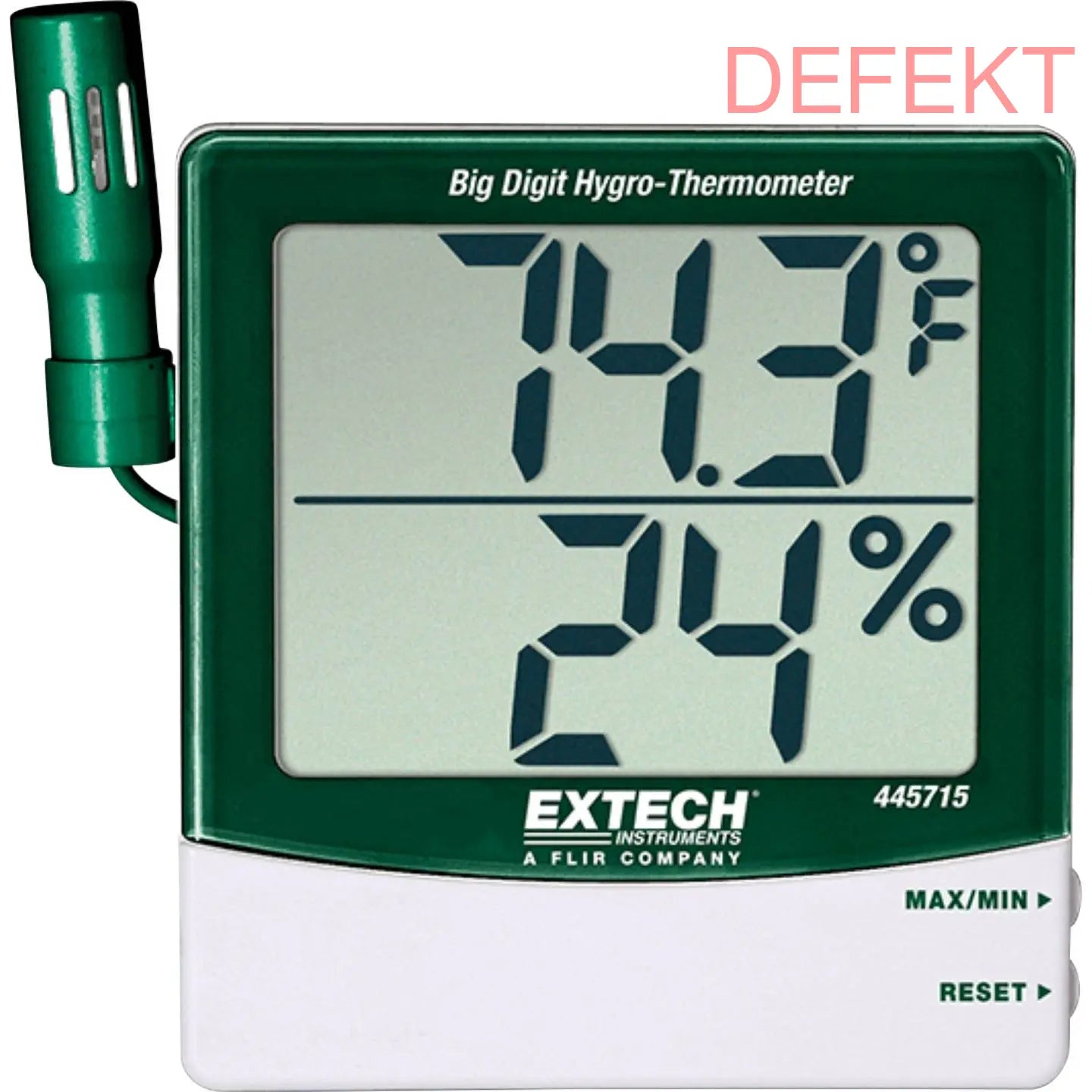 D-Ware Extech Temperatur Messgerät 445715 Thermometer Hygrometer Defektware - 793950457153
