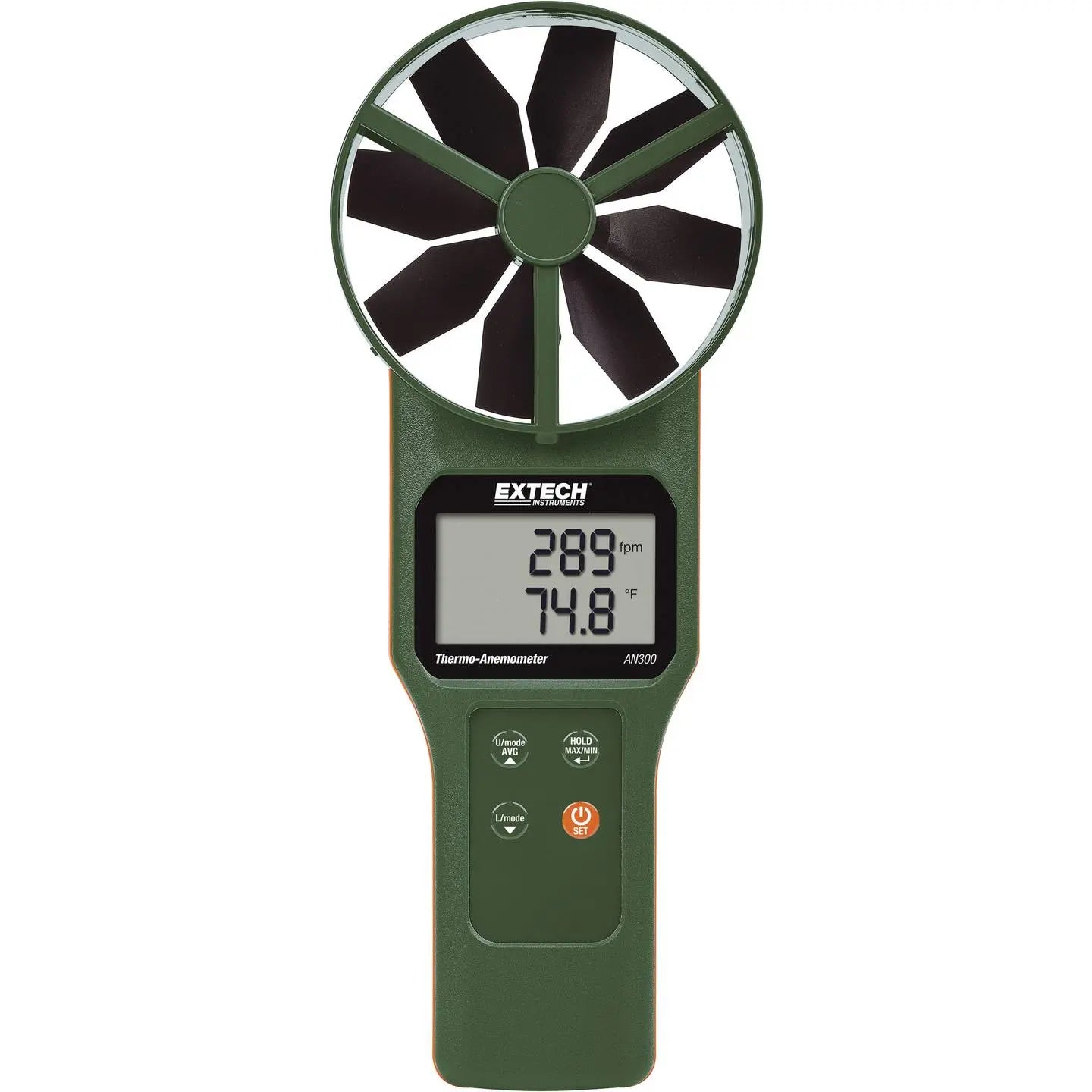 B-Ware Extech Anemometer Luftgeschwindigkeitsmesser An300 Thermoanemometer Werkstandard - 793950453001