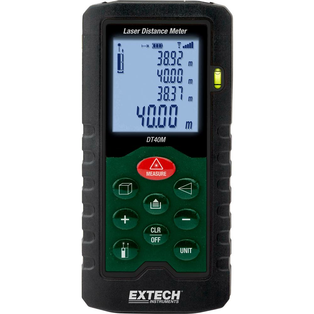 B-Ware Extech Laser Entfernungsmesser Messer Entfernung Entfernungsmessgerät Gerät
