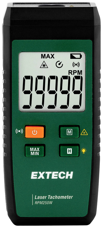 Extech Rpm250 W Drehzahlmesser Prüfgeräte Messtechnik Messgerät Drehzahlanzeiger B-Ware - 793950462508