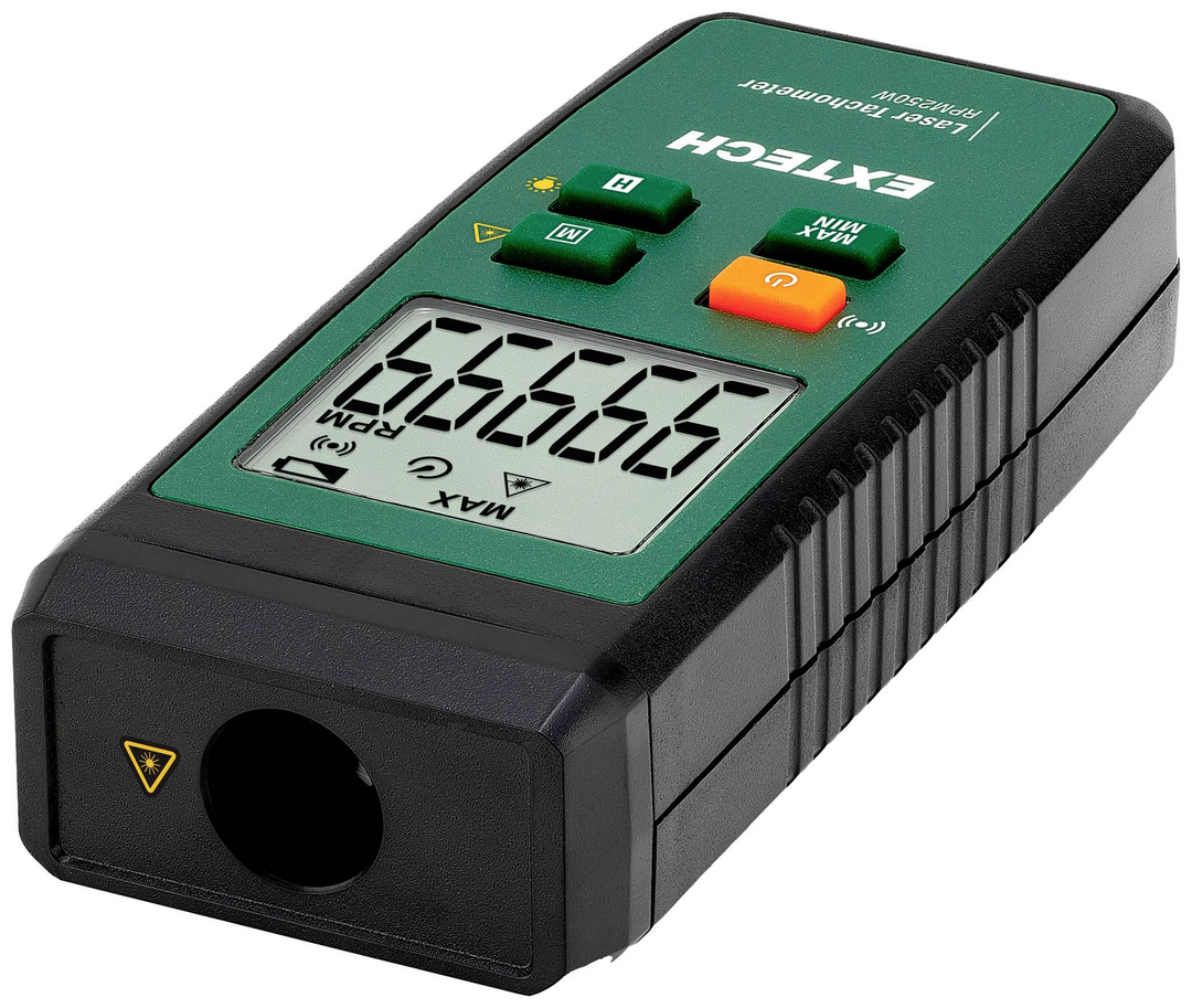 Extech Rpm250 W Drehzahlmesser Prüfgeräte Messtechnik Messgerät Drehzahlanzeiger B-Ware - 793950462508