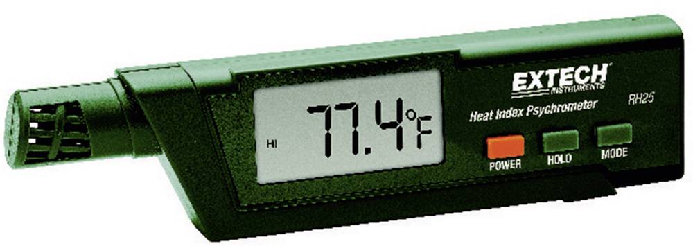 Extech Luftfeuchtemessgerät Hygrometer RH25 0% rF 99% rF Wärmeindex-Psychrometer - 0793950440254