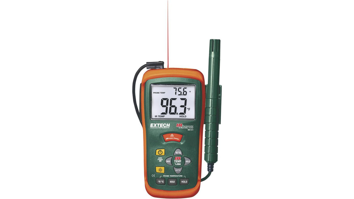 Extech RH101 Luftfeuchtemessgerät (Hygrometer) 10% rF 95% rF - 0793950441015