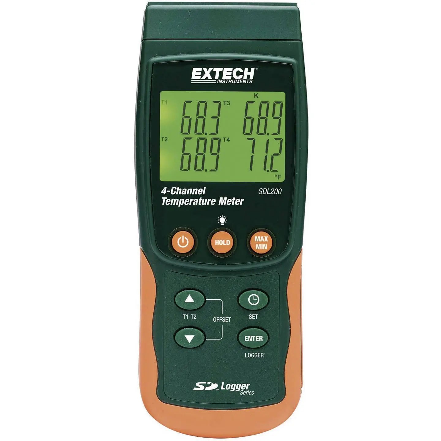B-Ware Extech Sdl200 Temperatur Messgerät  199 Bis +1700 °C Fühler Typ Messgerät Ge170 - 793950432105