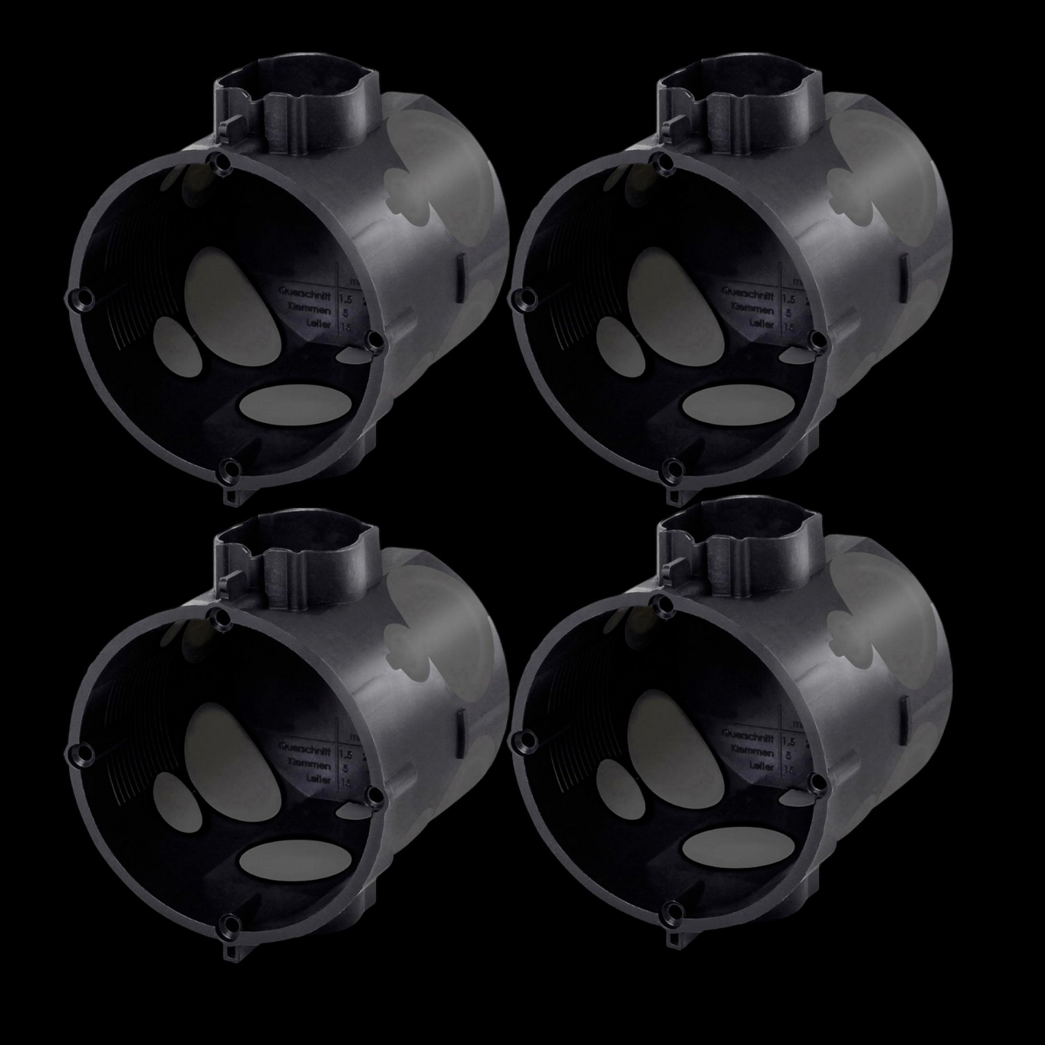 F Tronic 7320028 Gerätedose Halogenfrei Unterputzmontage Winddicht 4 Sets B-Ware - 4034338915473
