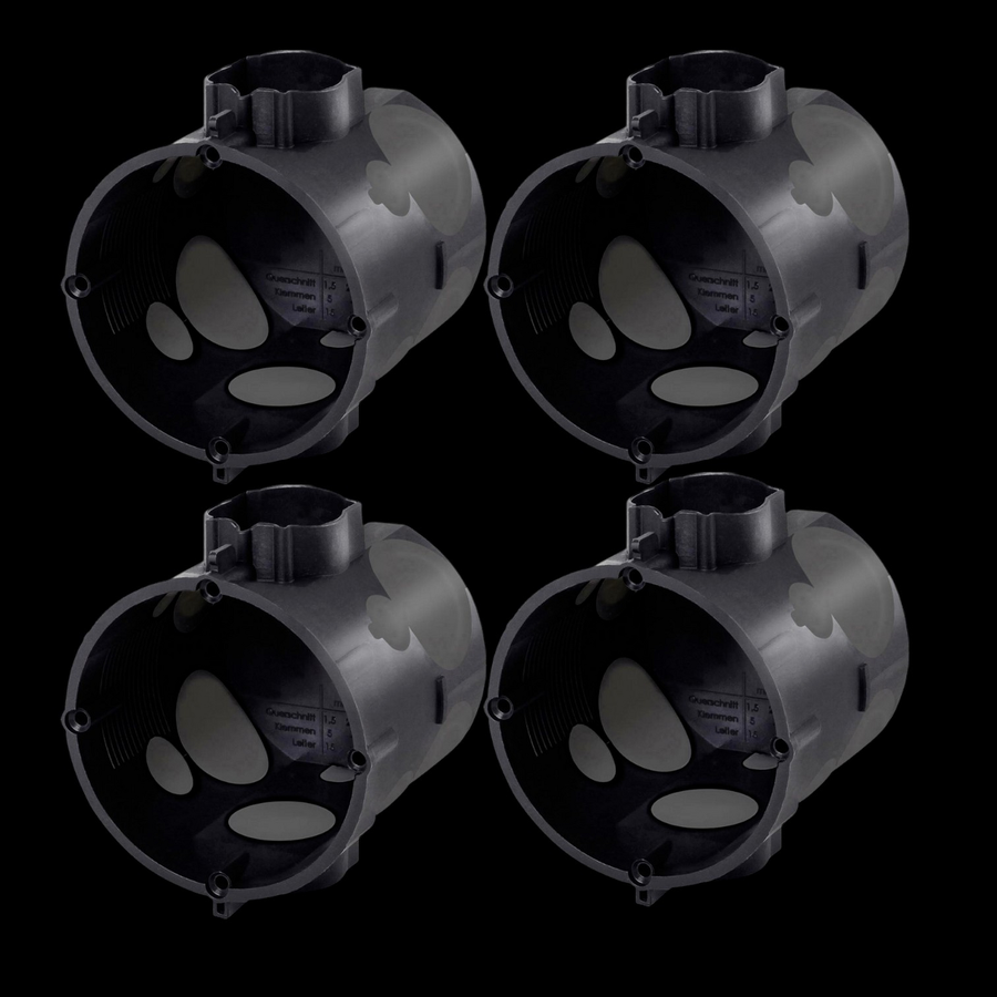 F Tronic 7320028 Gerätedose Halogenfrei Unterputzmontage Winddicht 4 Sets B-Ware - 4034338915473