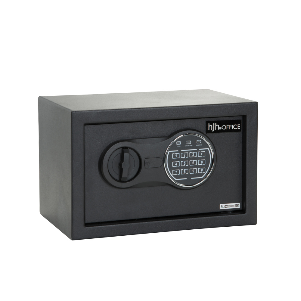 Hjh Office Safe Tresor Wertschutzschrank Schwarz 85l Elektronisch Zahlencode B-Ware