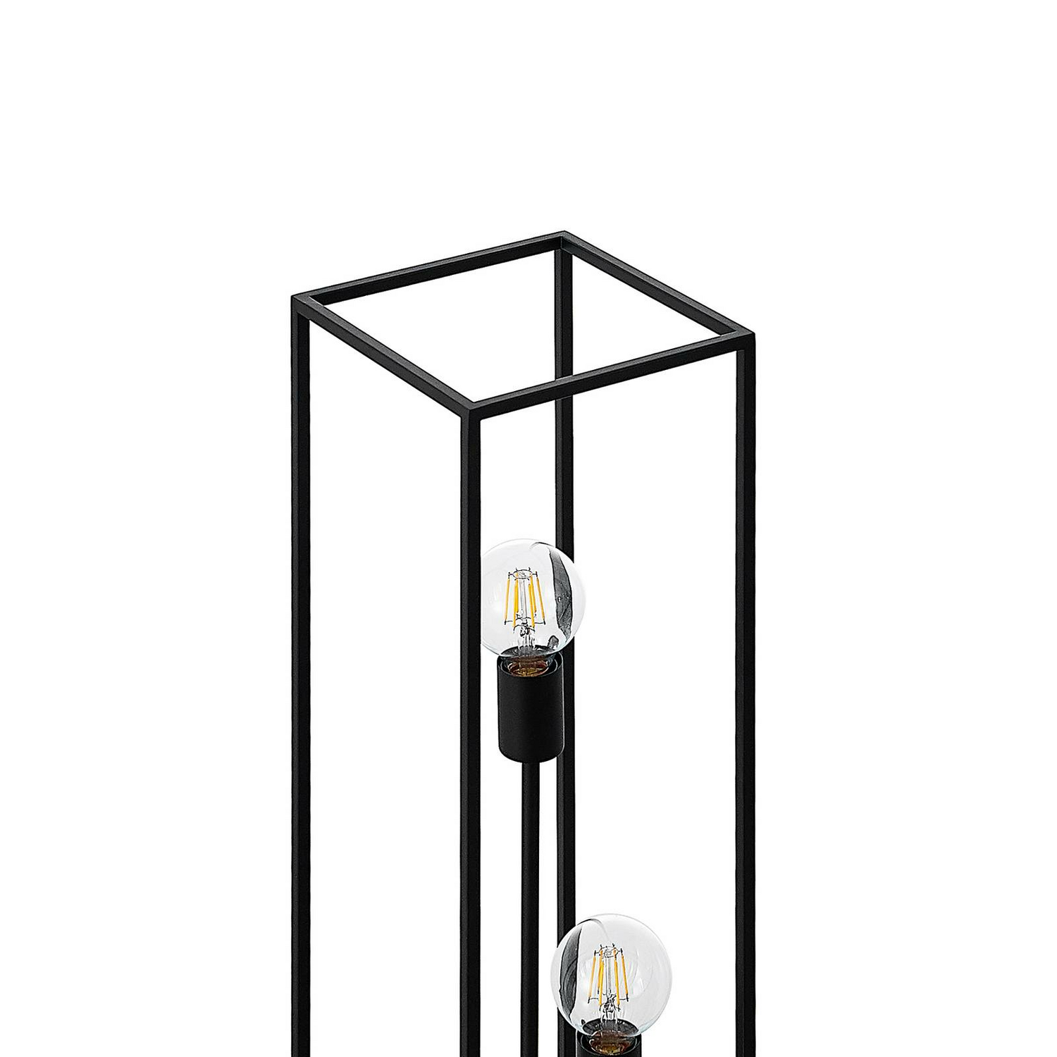 Lindby Krisha Stehlampe Stehleuchte Standlampe Leuchte Schwarz Stahl 3 Flam901 B-Ware