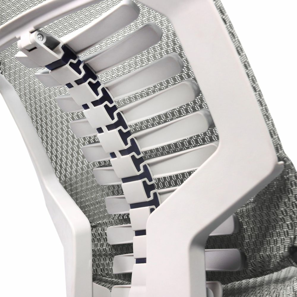 B-Ware Hjh Office Bürostuhl Chefsessel Dynafit Ii G Netzstoff Hellgrau Schreibtisch