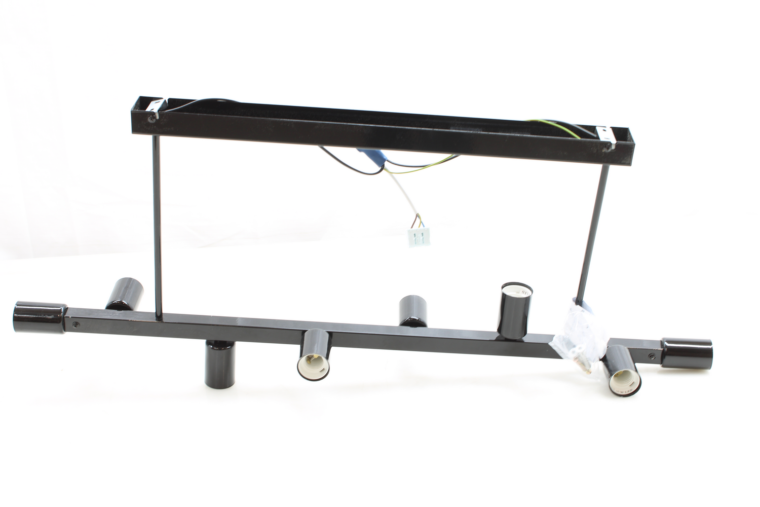 Deckenleuchte Eliza Achtflammig Schwarz Deckenlampe Lampe Wohnzimmerlampe Spot B-Ware - 5907687442879